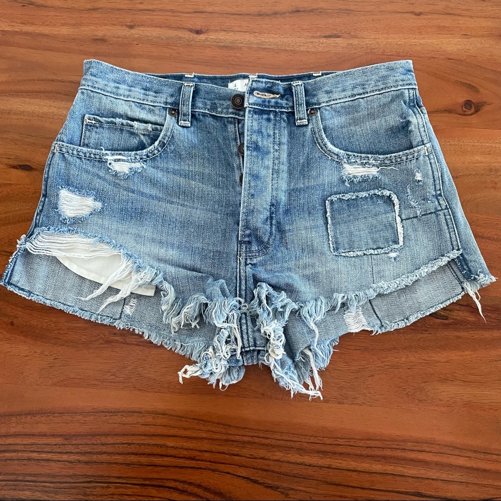 Abercrombie & Fitch | Vintage Patchwork Cutoffs